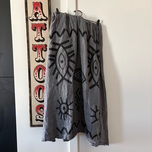 Linos y textiles handmade skirt